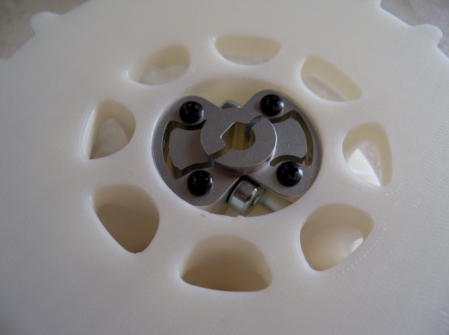 Hetzer Sprocket hub fitted
